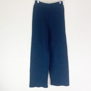 Wol Hide Crochet Cropped Wide Leg Pants